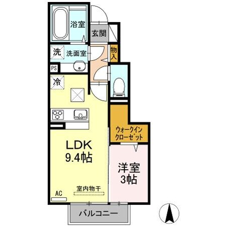 ベルヴィルの物件間取画像